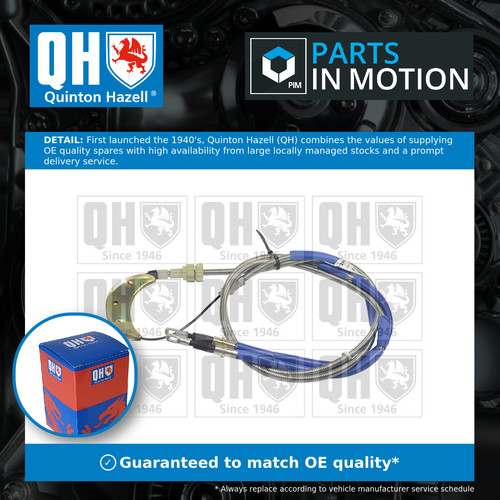 Handbrake cable fits ford - handbrake,