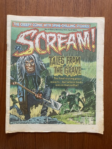 Scream comic 4 14 - ,
