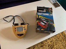 TOMYTRONIC 3D Vintage 1980s Thundering Turbo Handheld Electronic Game - Working