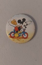 Vintage Mickey Mouse on bike