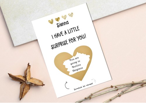 Surprise scratch off - surprise, card