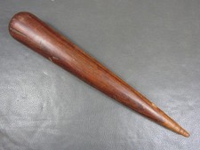 Vintage 12" lignum vitae rope