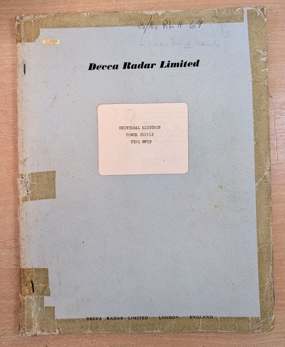 Decca universal klystron - universal,