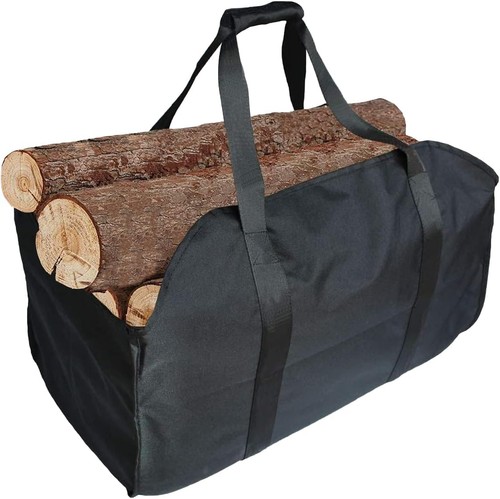 Firewood log carrier tote - firewood,