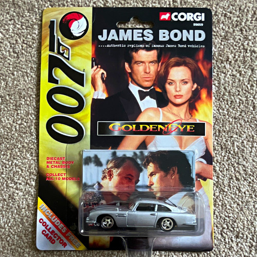 Corgi james bond 007 - bond, goldeneye