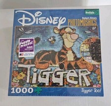 Disney Photomosaics Puzzle Tigger Too! New Sealed Robert Silvers 1000 Piece USA