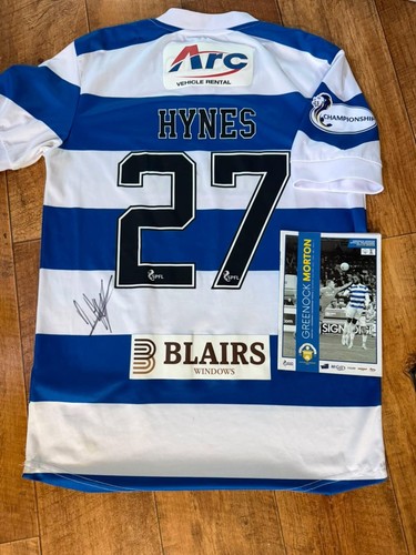 Greenock morton 2021 signed - morton,