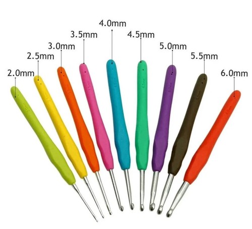 9pcs crochet hooks - 9pcs,