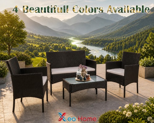 Garden rattan furniture set - rattan,