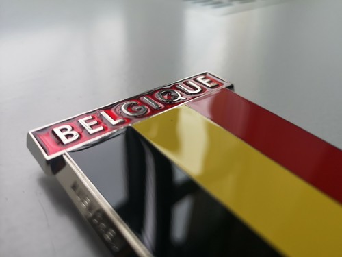 Vintage belgium grill badge - belgium,