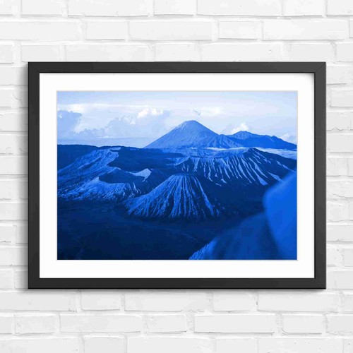 Javanese volcano range - volcano, sunrise