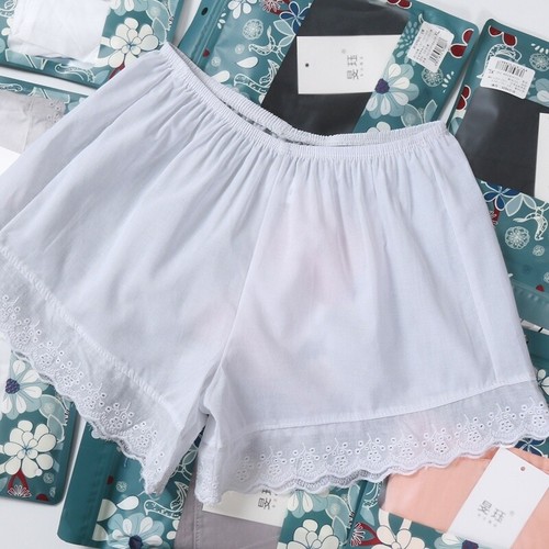 Women cotton lace knickers - women,