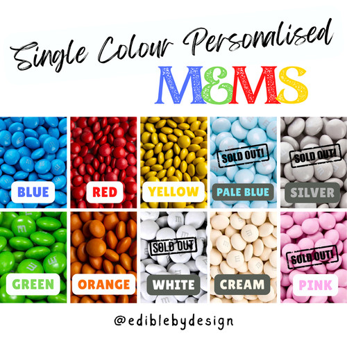 Single colour personalised - single,