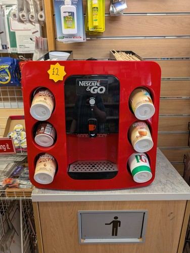 Nescafe coffee vending - &, go