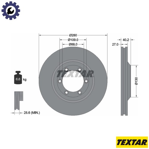 Brake disc 92174803 for - disc,