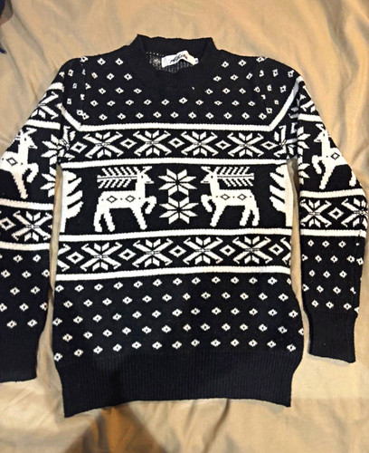 Albar black white fair isle - black/white,