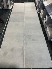 Carpet stair runner Grey Hard wearing Twist 0.66cm Wide with Whipped Edges