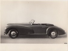 LANCIA APRILIA CABRIOLET 1946 ORIGINAL CARROZZERIA PININFARINA FACTORY PHOTO BIG