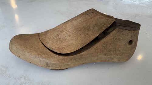 Vintage wooden shoe last - wooden,