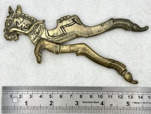 Vintage brass horse - vintage,