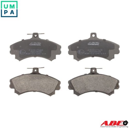 Brake pad set disc - brake,