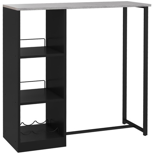Homcom breakfast bar table - breakfast,