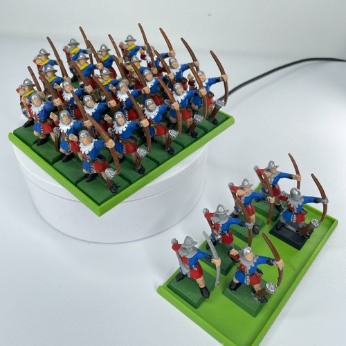 Big lot painted - lot, bretonnian