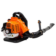 Backpack Leaf Blower Petrol Engine 43cc Pro Garden Back Pack Easy Start Blow    