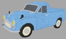 Morris Minor Pick-Up embroidered on Clothing
