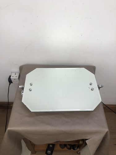 Art deco bathroom mirror - art,