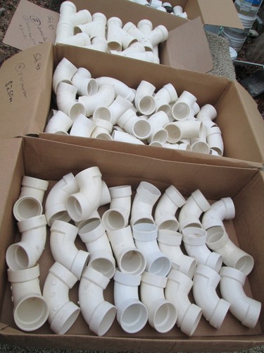 Pvc dwv degree hub - hub, x