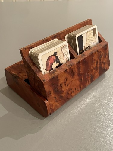 Vintage wooden playing - vintage,