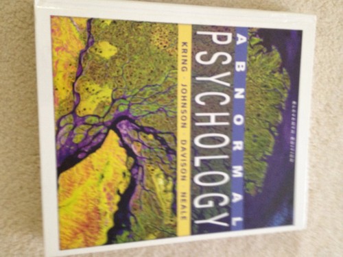 Abnormal psychology ann - psychology,