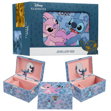 Disney Musical Jewellery Box for Girls, Stitch Gifts for Girls