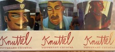 GRAHAM KNUTTEL "THE KNUTTEL COLLECTION" SET OF THREE SHOT GLASSES IRELAND