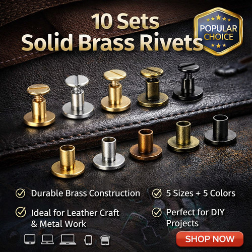 10x chicago screws leather - 10x,