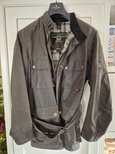 Belstaff Roadmaster Jacket Waxed Cotton Malenotti Era Gold Label - Large