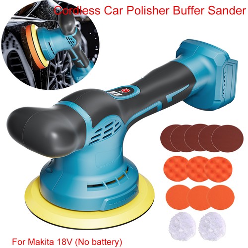 Cordless car polisher dual - car,