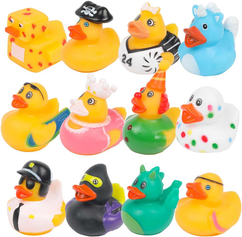 Pack rubber ducks colorful - rubber, ducks,