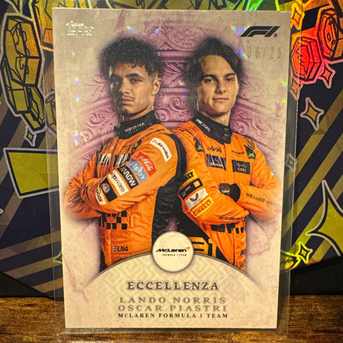Topps 2024 mclaren - f1,