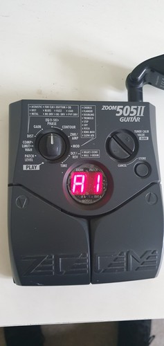 Zoom 505 guitar effects - zoom, ii