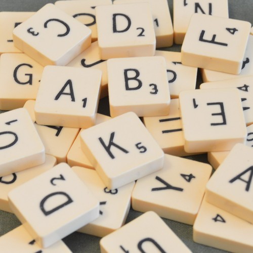 Scrabble original spare - original, tiles