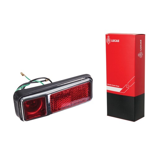 Lucas l841 red side marker - l841,