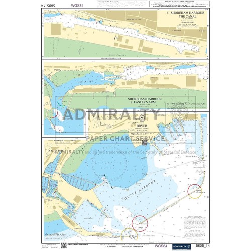 Admiralty small craft chart - small,