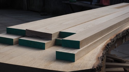 95mm solid oak - x, timber