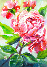Red Roses Original Oil