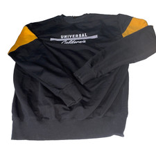 Vintage Mens universal california Labels black in XL sweatshirt|L30 W19|SKU 6110