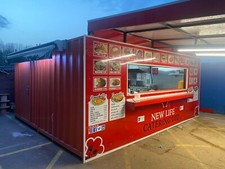 20ft x 16ft Shipping Container - Street Food/Coffee Shop/Food Kiosk - Nationwide