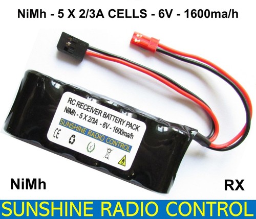 Receiver battery pack rc - battery,