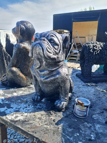 British bulldog concrete - british,